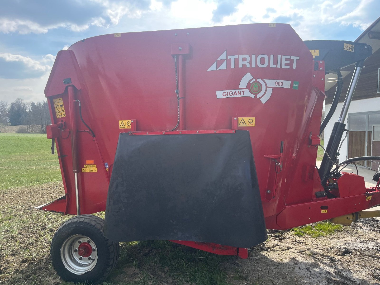 Futtermischwagen типа Trioliet Gigant 900, Gebrauchtmaschine в Baierbach (Фотография 2)