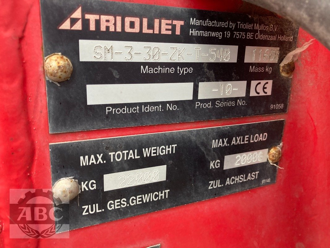Futtermischwagen des Typs Trioliet SM-3-30ZR, Gebrauchtmaschine in Cloppenburg (Bild 11)