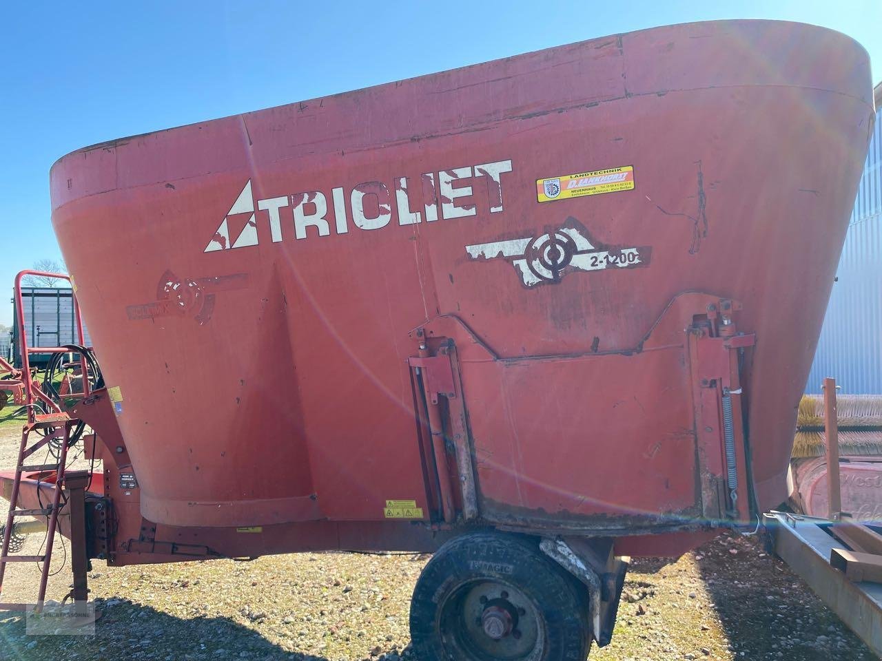 Futtermischwagen типа Trioliet SM2-12ZK, Gebrauchtmaschine в Uelsen (Фотография 4)