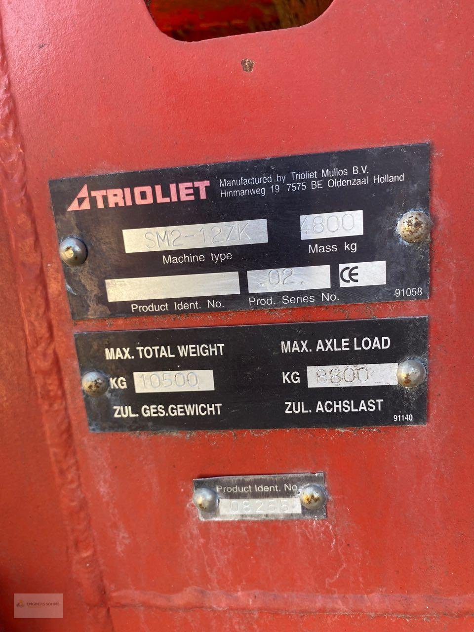 Futtermischwagen типа Trioliet SM2-12ZK, Gebrauchtmaschine в Uelsen (Фотография 8)