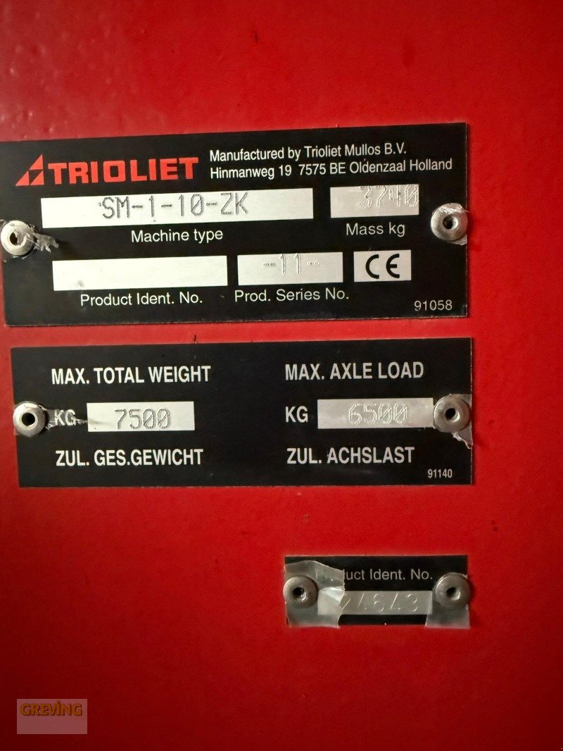 Futtermischwagen tipa Trioliet Solomix 1-1000 *Kundenauftrag*, Gebrauchtmaschine u Ort - Kunde (Slika 5)