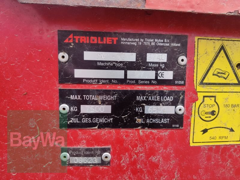 Futtermischwagen типа Trioliet SOLOMIX 1 1000, Gebrauchtmaschine в Obertraubling (Фотография 9)