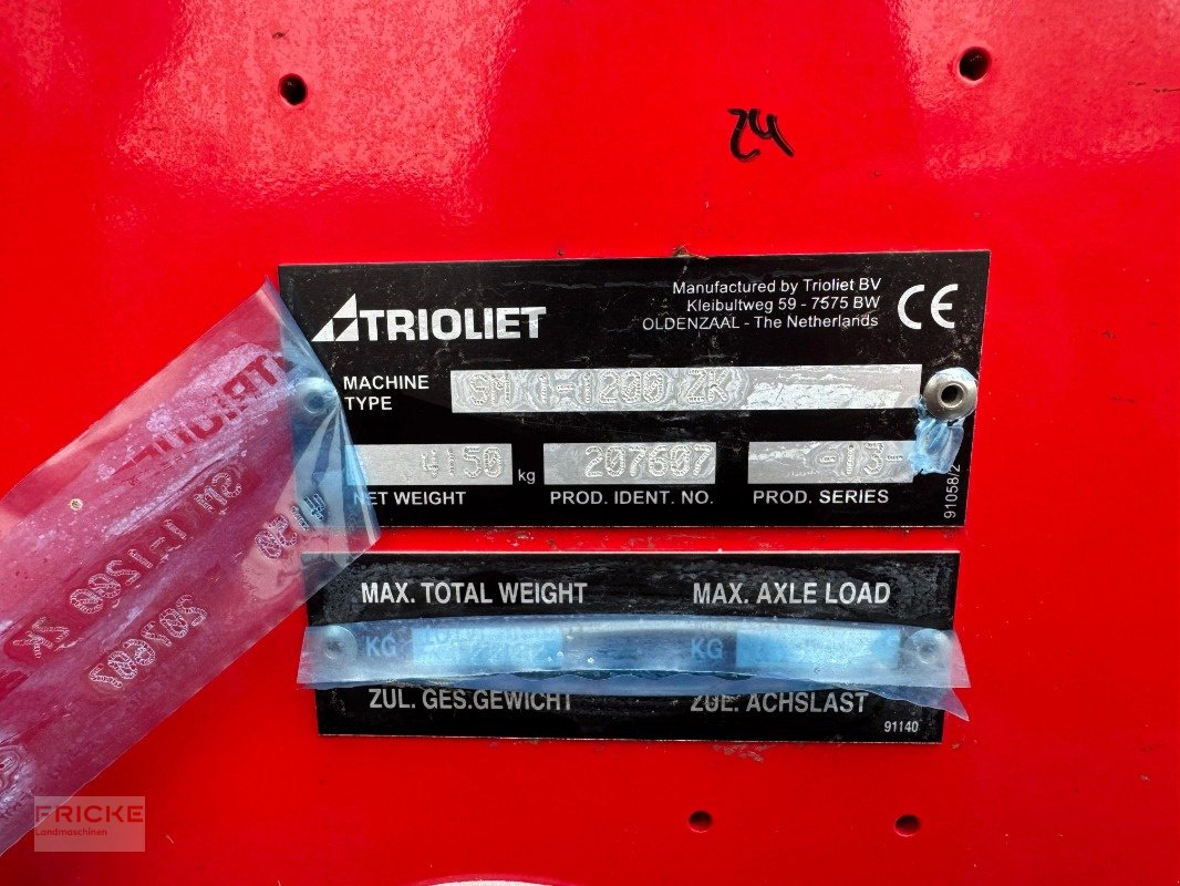 Futtermischwagen of the type Trioliet Solomix 1-1200 ZK, Neumaschine in Bockel - Gyhum (Picture 2)