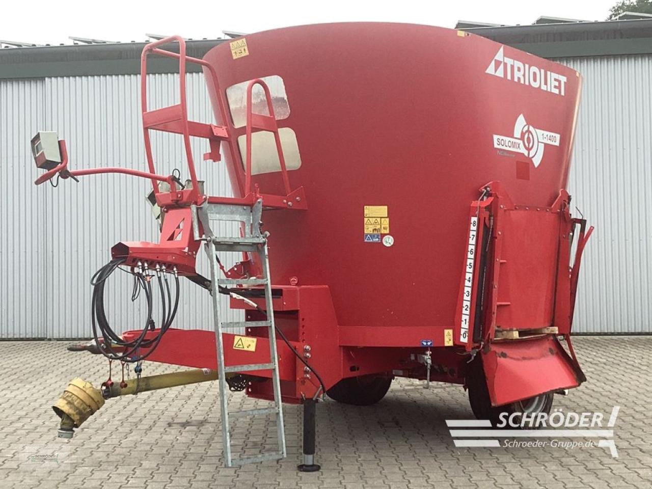 Futtermischwagen a típus Trioliet SOLOMIX 1-1400, Gebrauchtmaschine ekkor: Lastrup (Kép 1)