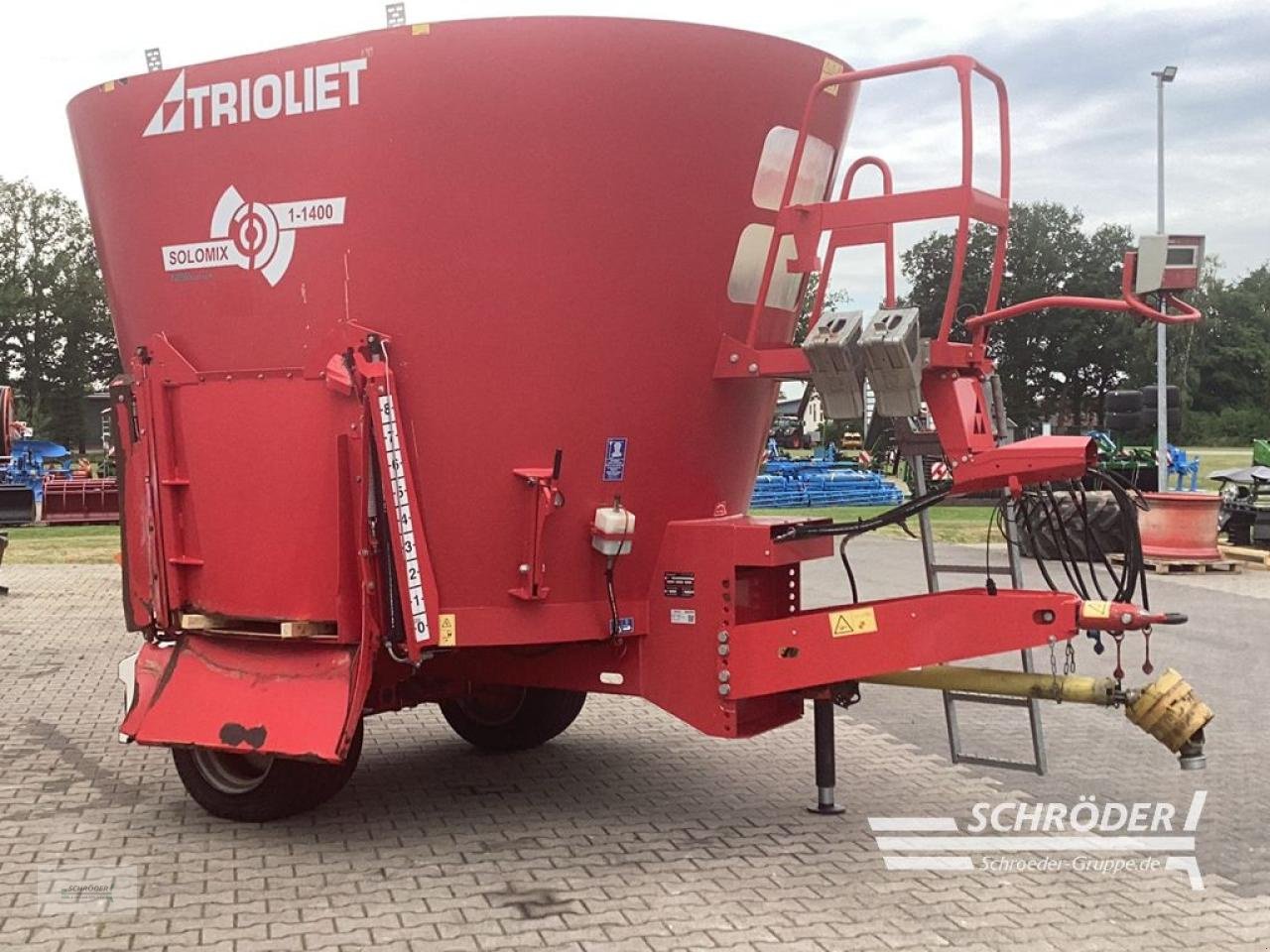 Futtermischwagen a típus Trioliet SOLOMIX 1-1400, Gebrauchtmaschine ekkor: Lastrup (Kép 3)