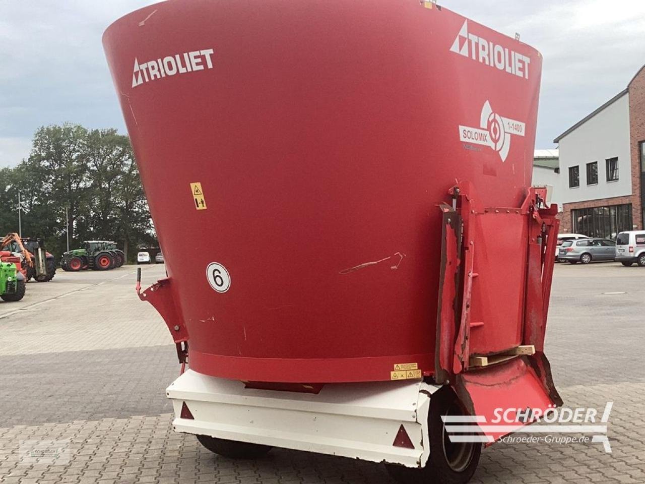 Futtermischwagen a típus Trioliet SOLOMIX 1-1400, Gebrauchtmaschine ekkor: Lastrup (Kép 4)