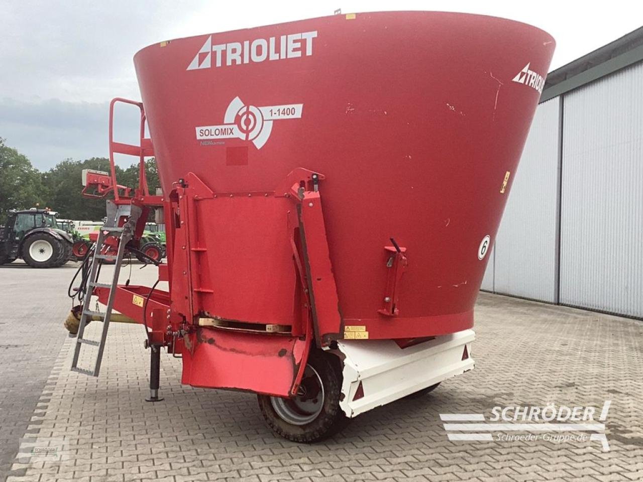 Futtermischwagen a típus Trioliet SOLOMIX 1-1400, Gebrauchtmaschine ekkor: Lastrup (Kép 5)
