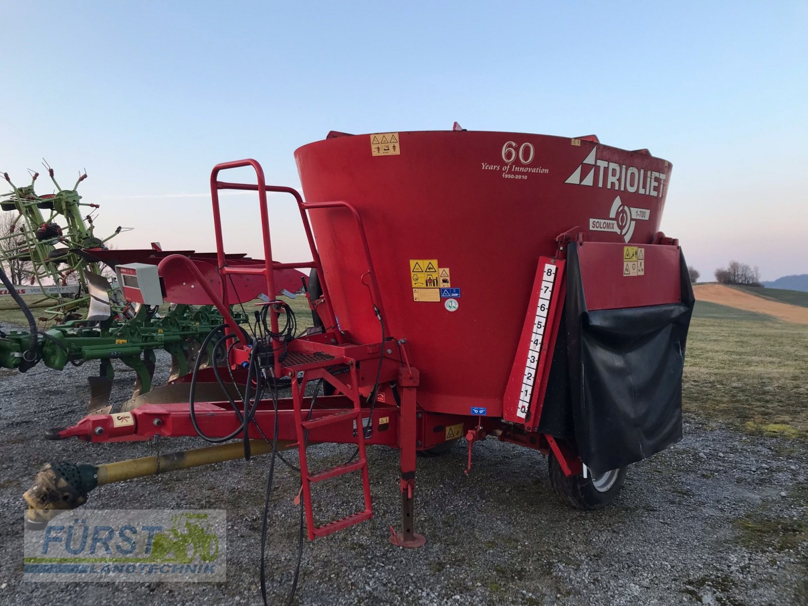 Futtermischwagen типа Trioliet Solomix 1-700, Gebrauchtmaschine в Perlesreut (Фотография 1)