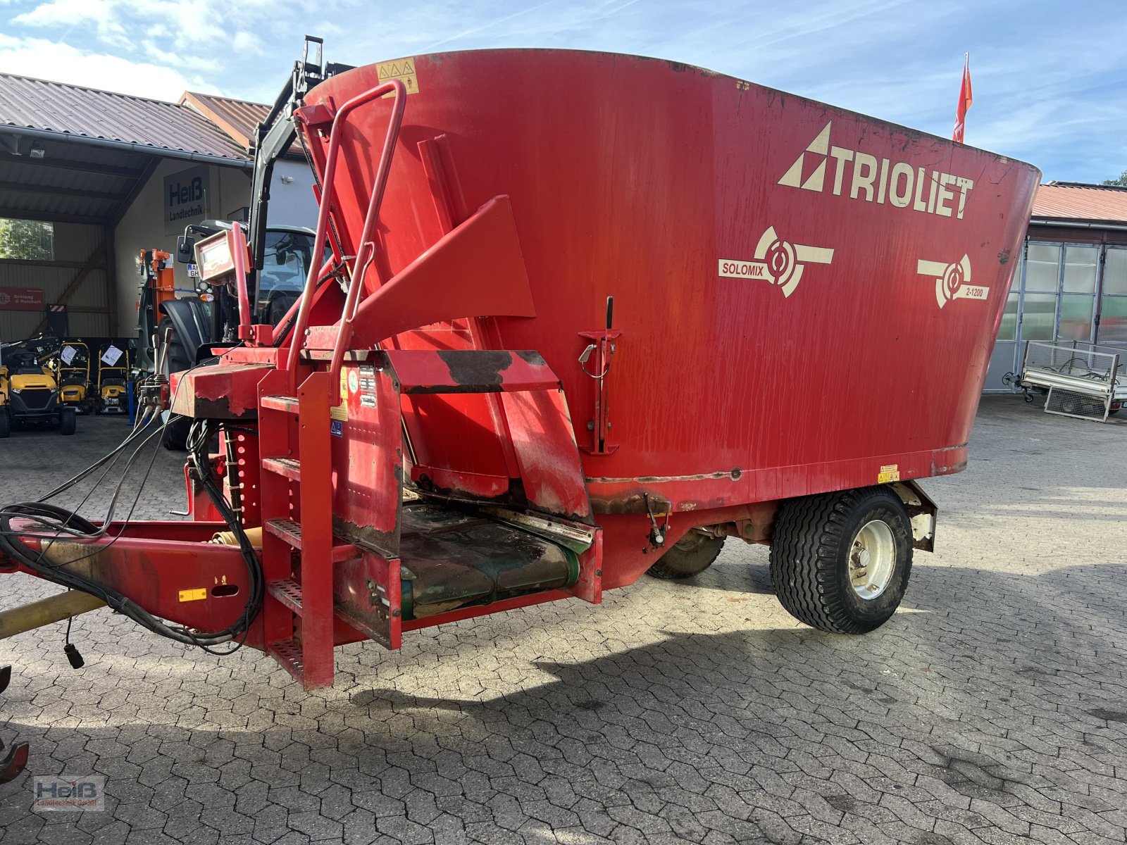 Futtermischwagen типа Trioliet Solomix 2-1200, Gebrauchtmaschine в Merkendorf (Фотография 3)