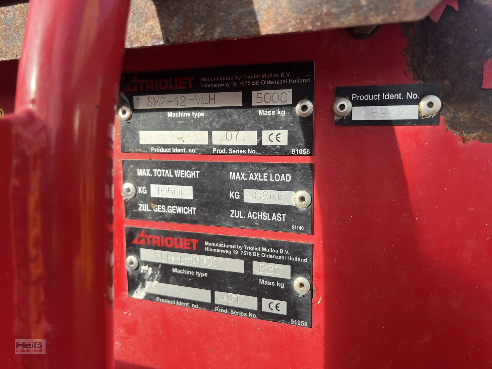 Futtermischwagen типа Trioliet Solomix 2-1200, Gebrauchtmaschine в Merkendorf (Фотография 5)