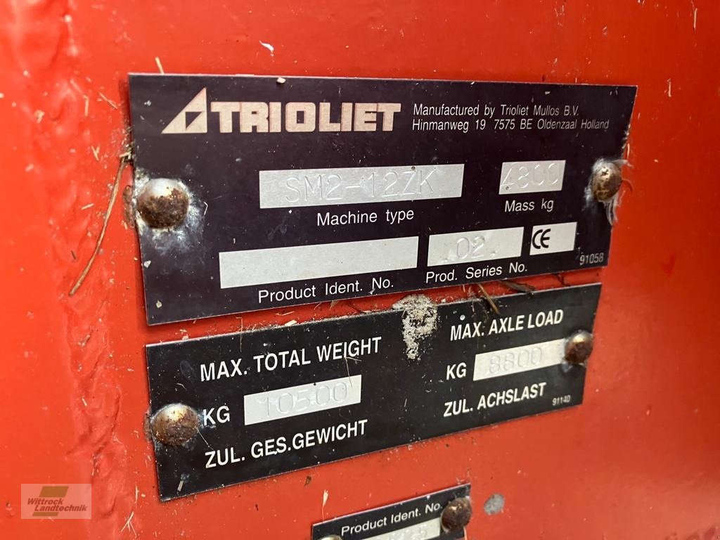 Futtermischwagen of the type Trioliet Solomix 2-1200, Gebrauchtmaschine in Rhede / Brual (Picture 2)