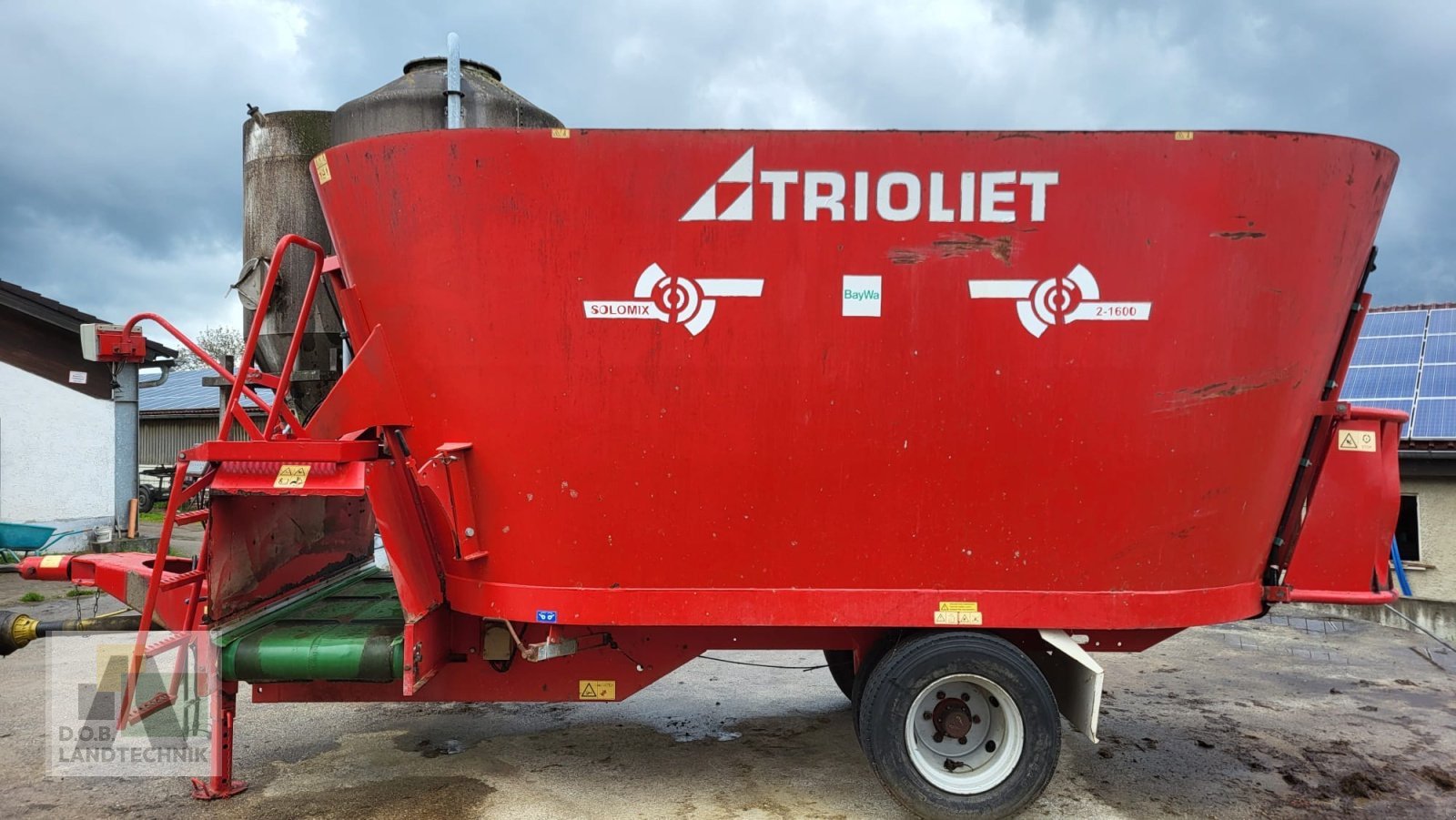 Futtermischwagen of the type Trioliet Solomix 2-1600, Gebrauchtmaschine in Langweid am Lech (Picture 1)