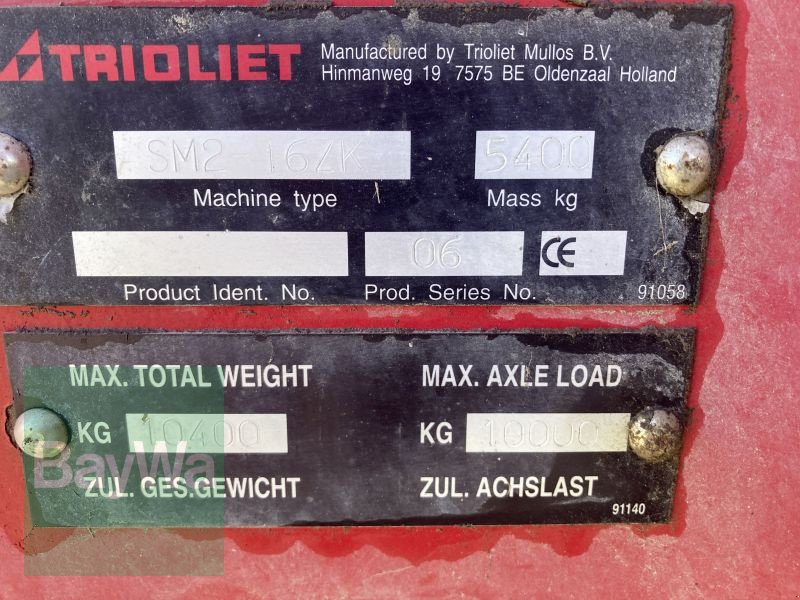 Futtermischwagen des Typs Trioliet SOLOMIX 2-1600, Gebrauchtmaschine in Lupburg (Bild 9)