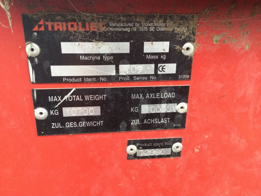 Futtermischwagen типа Trioliet SOLOMIX 2-1800, Gebrauchtmaschine в LISIEUX (Фотография 7)