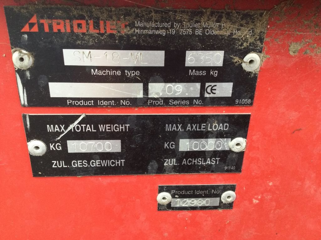 Futtermischwagen типа Trioliet SOLOMIX 2-1800, Gebrauchtmaschine в LISIEUX (Фотография 10)