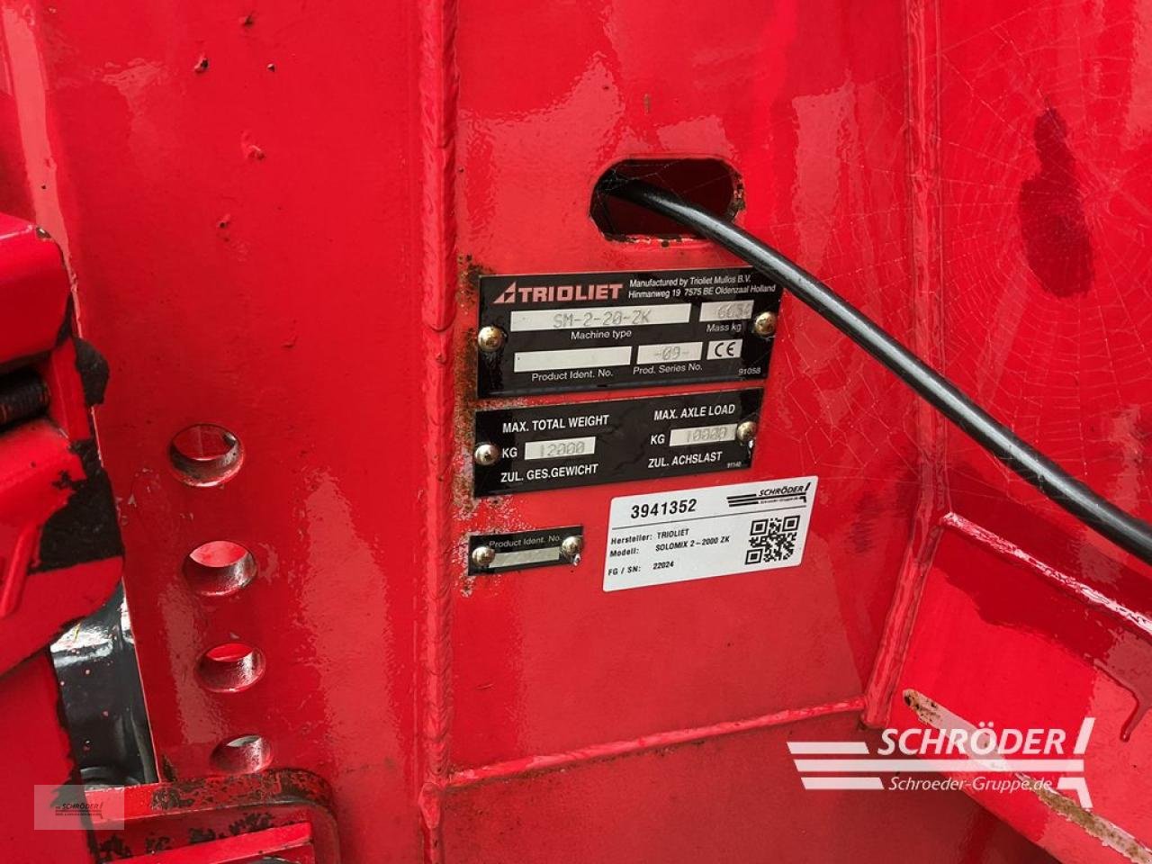 Futtermischwagen of the type Trioliet SOLOMIX 2-2000 ZK, Gebrauchtmaschine in Wildeshausen (Picture 8)