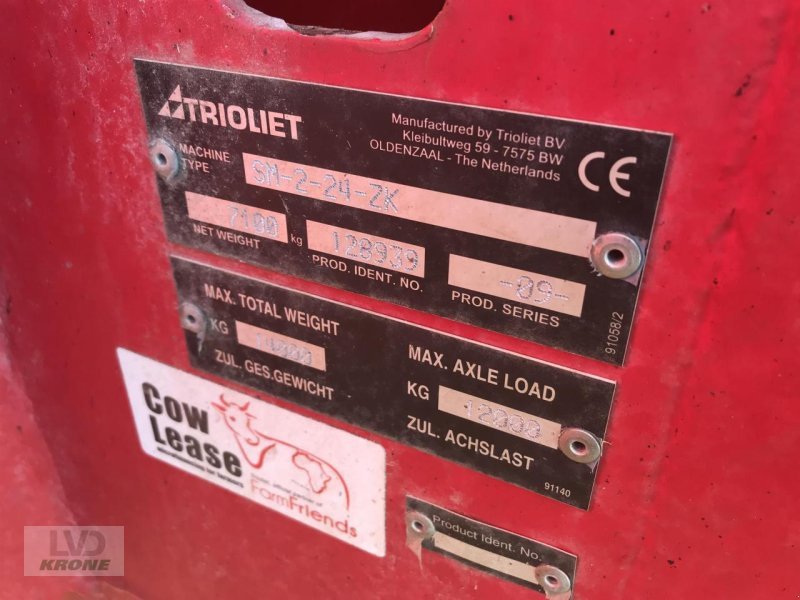 Futtermischwagen des Typs Trioliet Solomix 2 / 2400 ZK, Gebrauchtmaschine in Spelle (Bild 11)