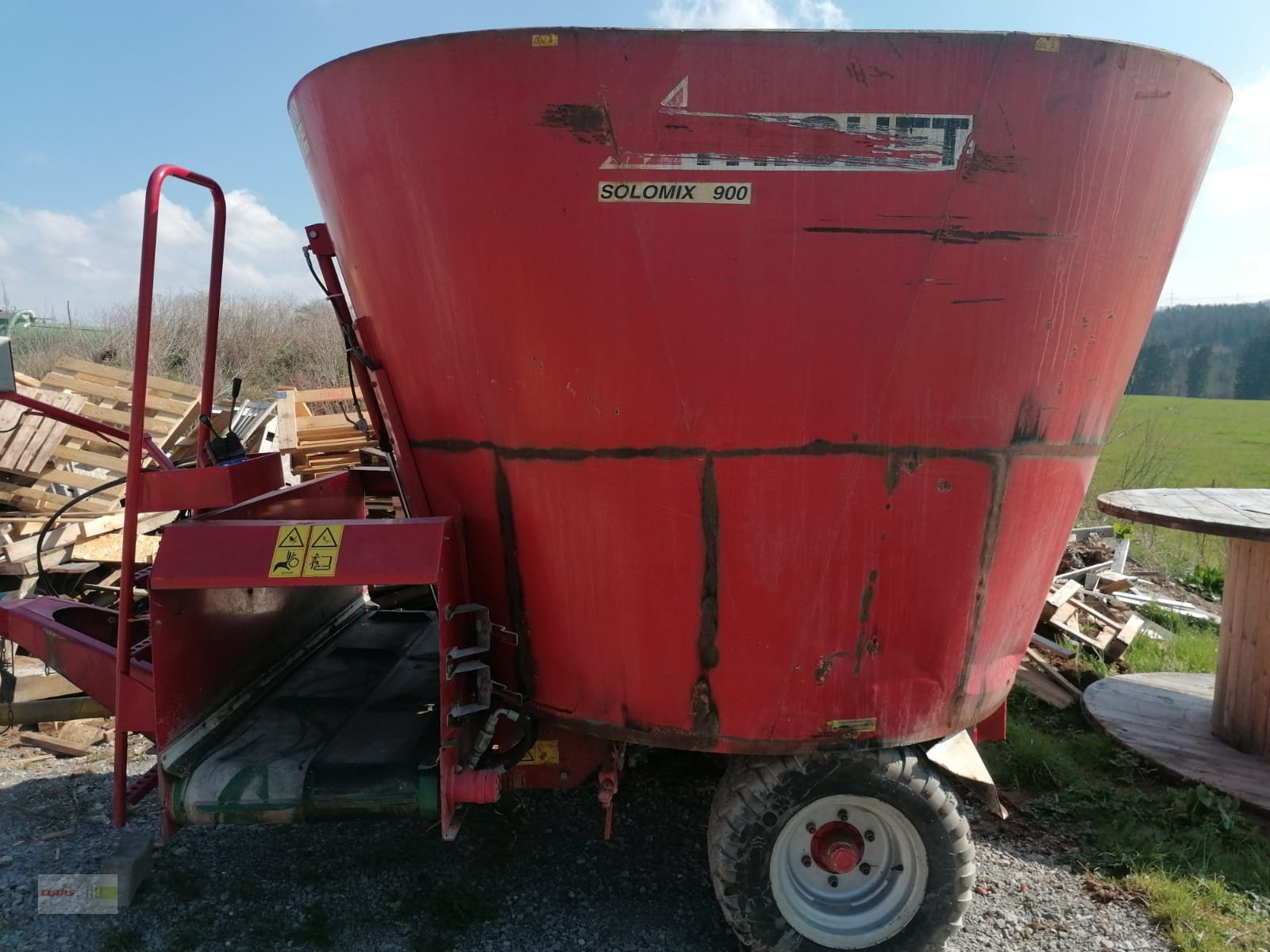 Futtermischwagen του τύπου Trioliet Solomix 900 PREISREDUZIERT, Gebrauchtmaschine σε Erkheim (Φωτογραφία 4)