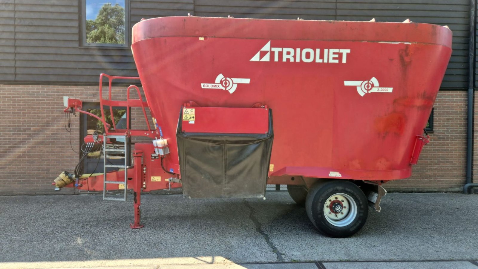 Futtermischwagen des Typs Trioliet Solomix ZK 2-2000 / 2400, Gebrauchtmaschine in Maartensdijk (Bild 2)