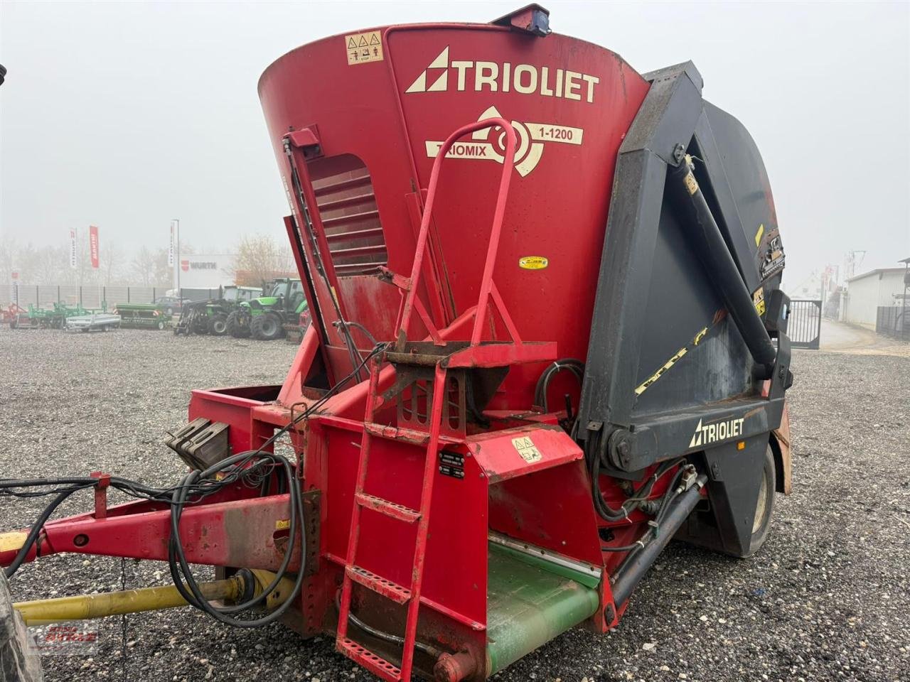 Futtermischwagen des Typs Trioliet Triomix 1-1200 TM12, Gebrauchtmaschine in Steinheim (Bild 2)