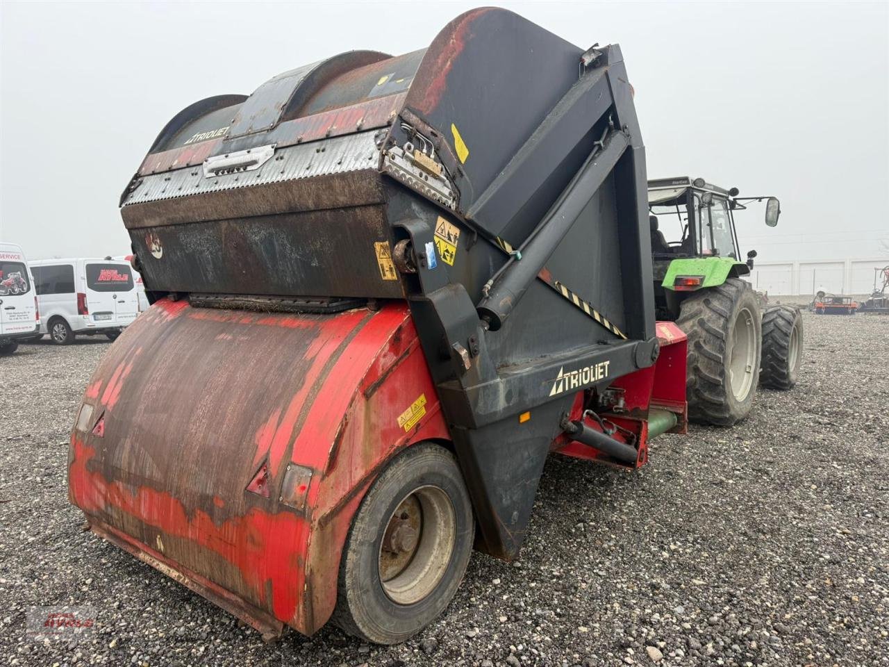 Futtermischwagen des Typs Trioliet Triomix 1-1200 TM12, Gebrauchtmaschine in Steinheim (Bild 4)
