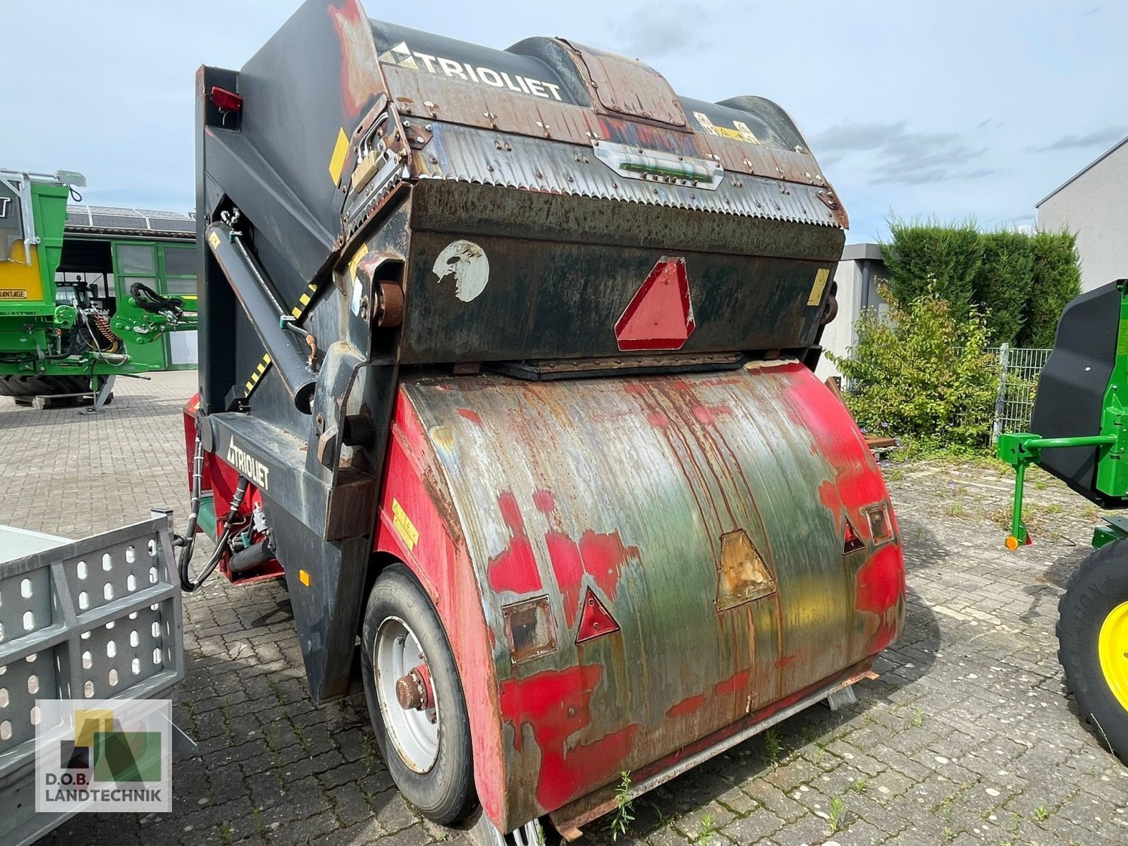Futtermischwagen typu Trioliet Triomix 1-800, Gebrauchtmaschine v Lauterhofen (Obrázek 4)