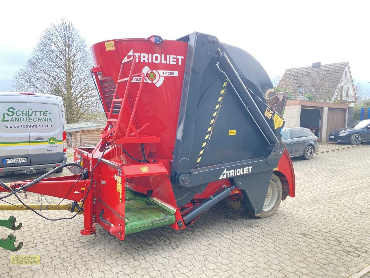 Futtermischwagen типа Trioliet Triomix S 1-1200, Gebrauchtmaschine в Marsberg-Giershagen (Фотография 1)