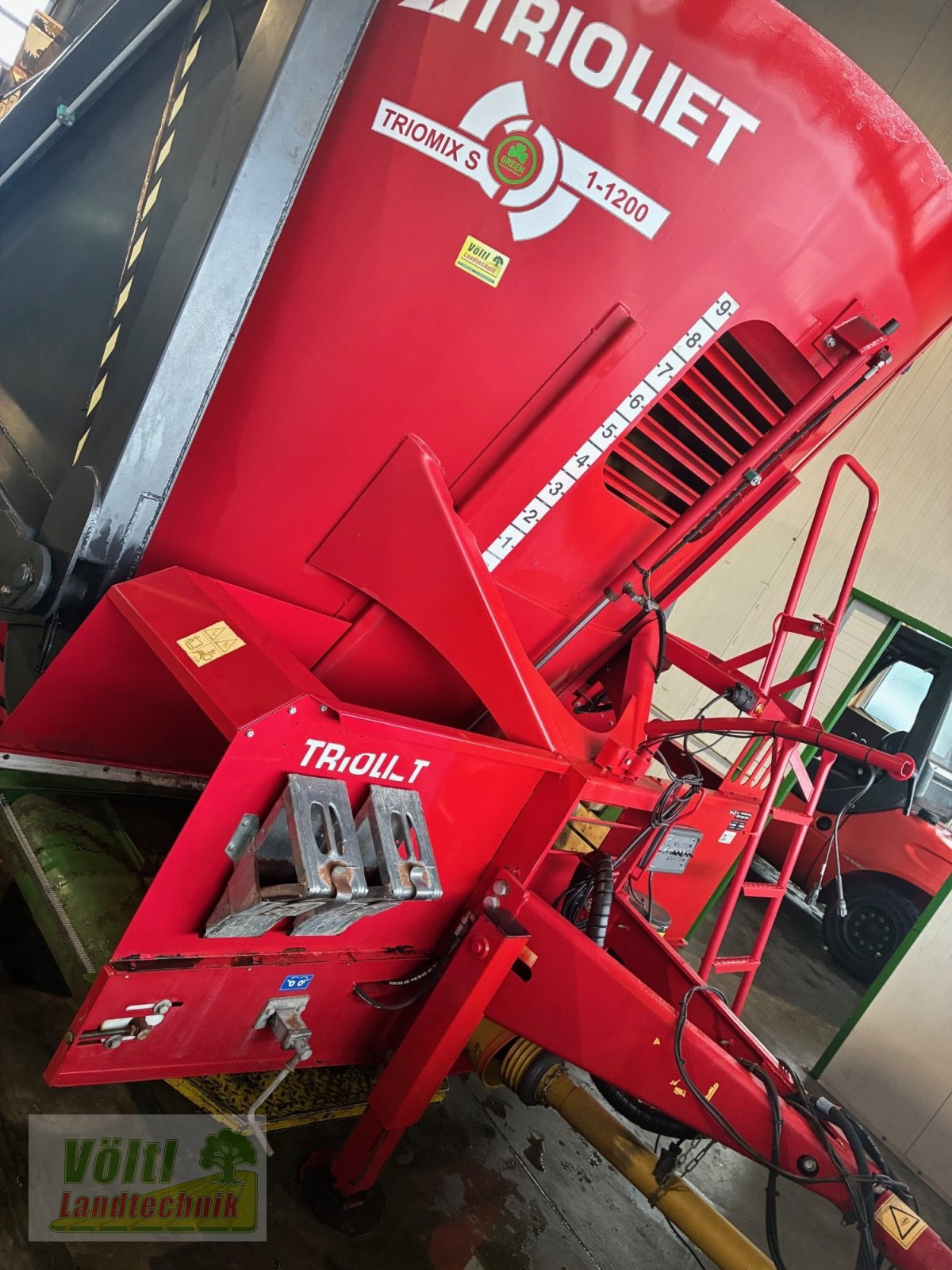 Futtermischwagen des Typs Trioliet Triomix S1-1200, Gebrauchtmaschine in Hutthurm bei Passau (Bild 3)