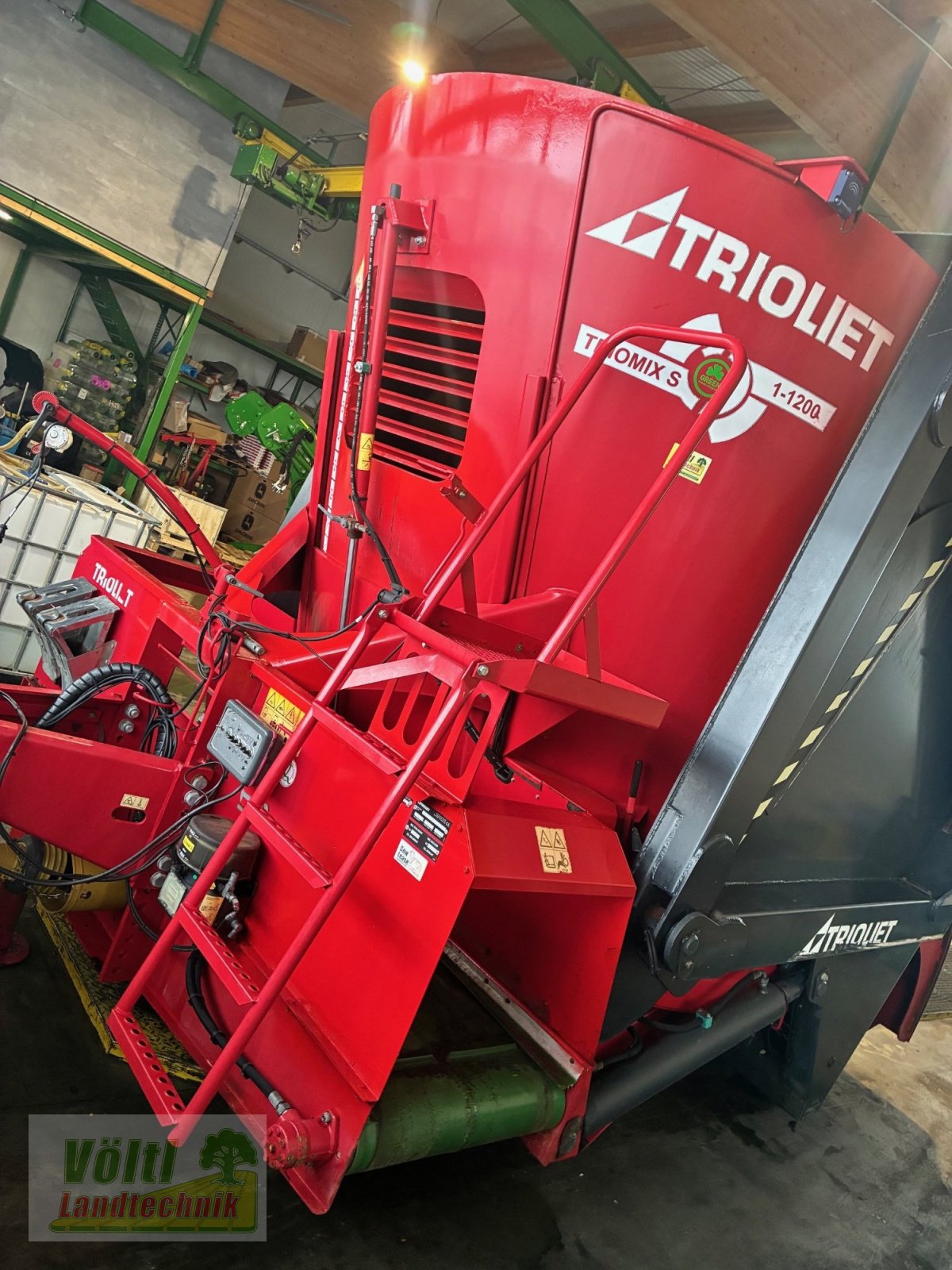 Futtermischwagen des Typs Trioliet Triomix S1-1200, Gebrauchtmaschine in Hutthurm bei Passau (Bild 4)