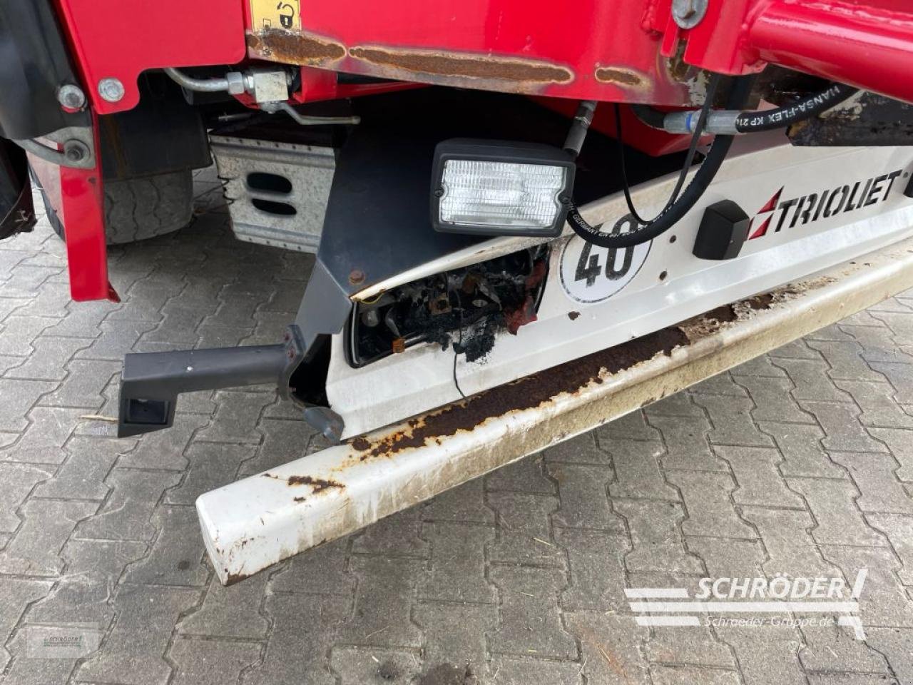 Futtermischwagen типа Trioliet TRIOTRAC 2-2000, Gebrauchtmaschine в Wildeshausen (Фотография 4)