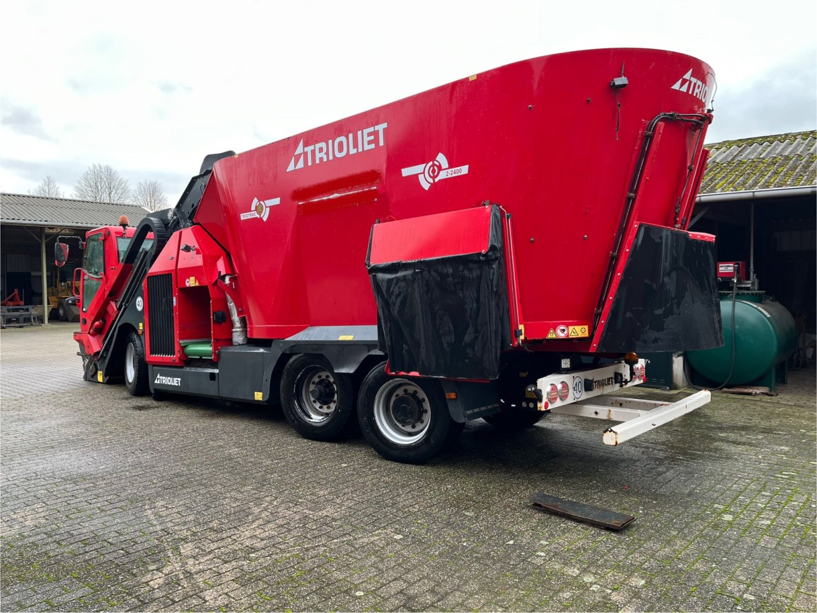 Futtermischwagen tipa Trioliet Triotrac 2400 VL, Gebrauchtmaschine u Lintelo (Slika 3)