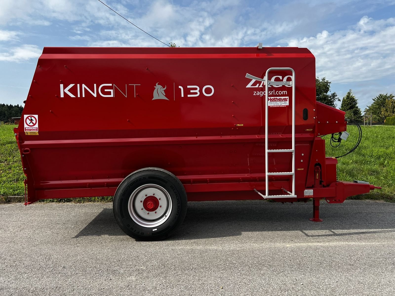 Futtermischwagen del tipo Zago King NT 130, Neumaschine en Pischelsdorf (Imagen 10)
