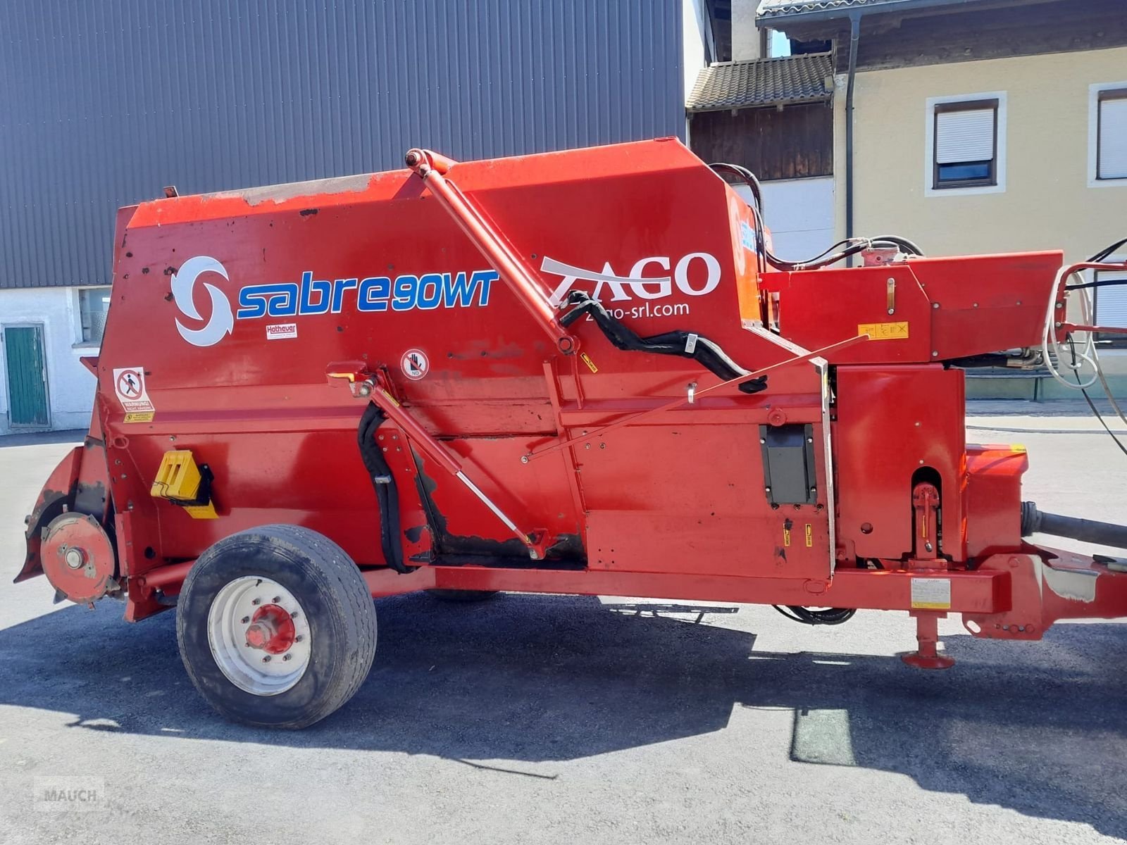 Futtermischwagen typu Zago Sabre 90WT, Gebrauchtmaschine v Burgkirchen (Obrázek 1)