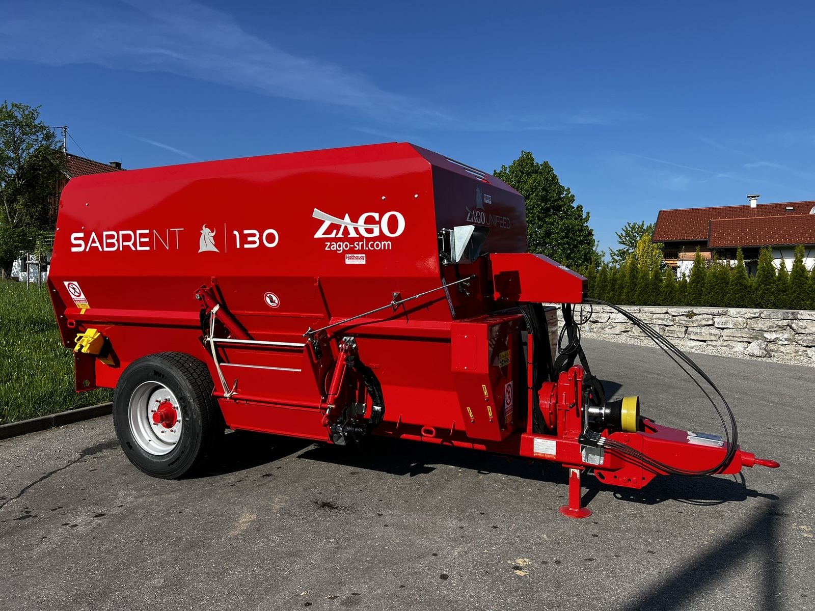 Futtermischwagen del tipo Zago Sabre NT 130, Neumaschine en Pischelsdorf (Imagen 9)