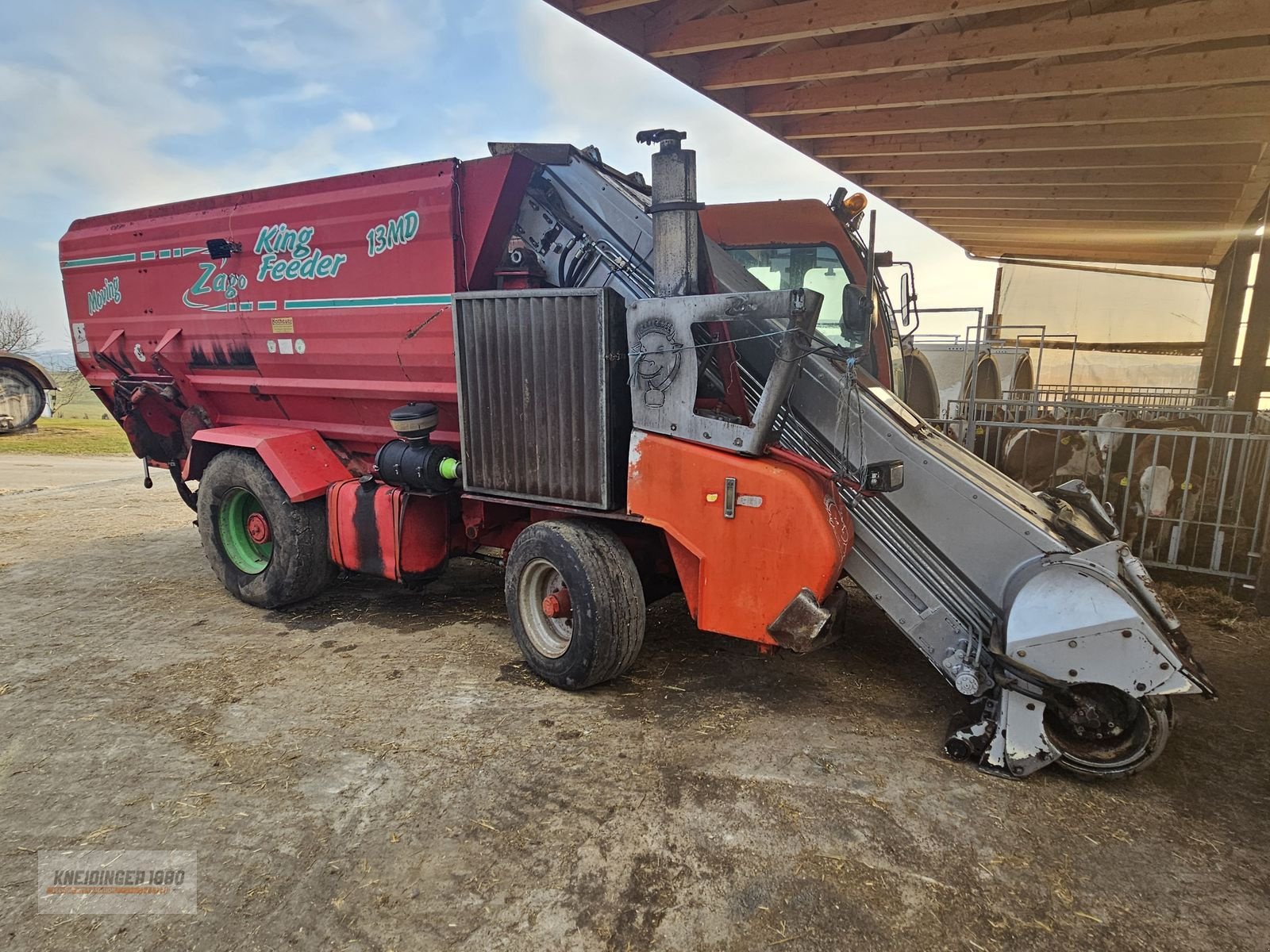 Futtermischwagen del tipo Zago Selbstfahrer Futtermischwagen, Gebrauchtmaschine In Altenfelden (Immagine 3)