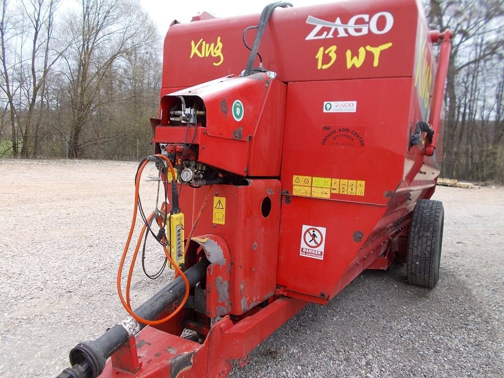 Futtermischwagen des Typs Zago WT13, Gebrauchtmaschine in WALDIGHOFFEN (Bild 1)
