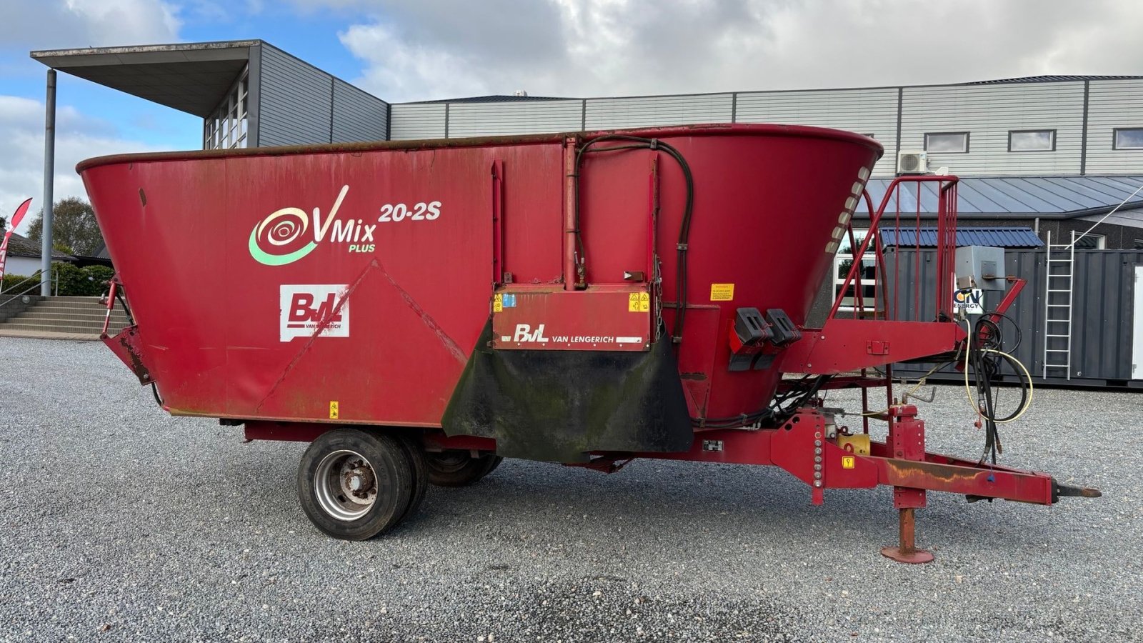 Futterverteilwagen des Typs BVL V-Mix 20-2S, Gebrauchtmaschine in Gram (Bild 2)