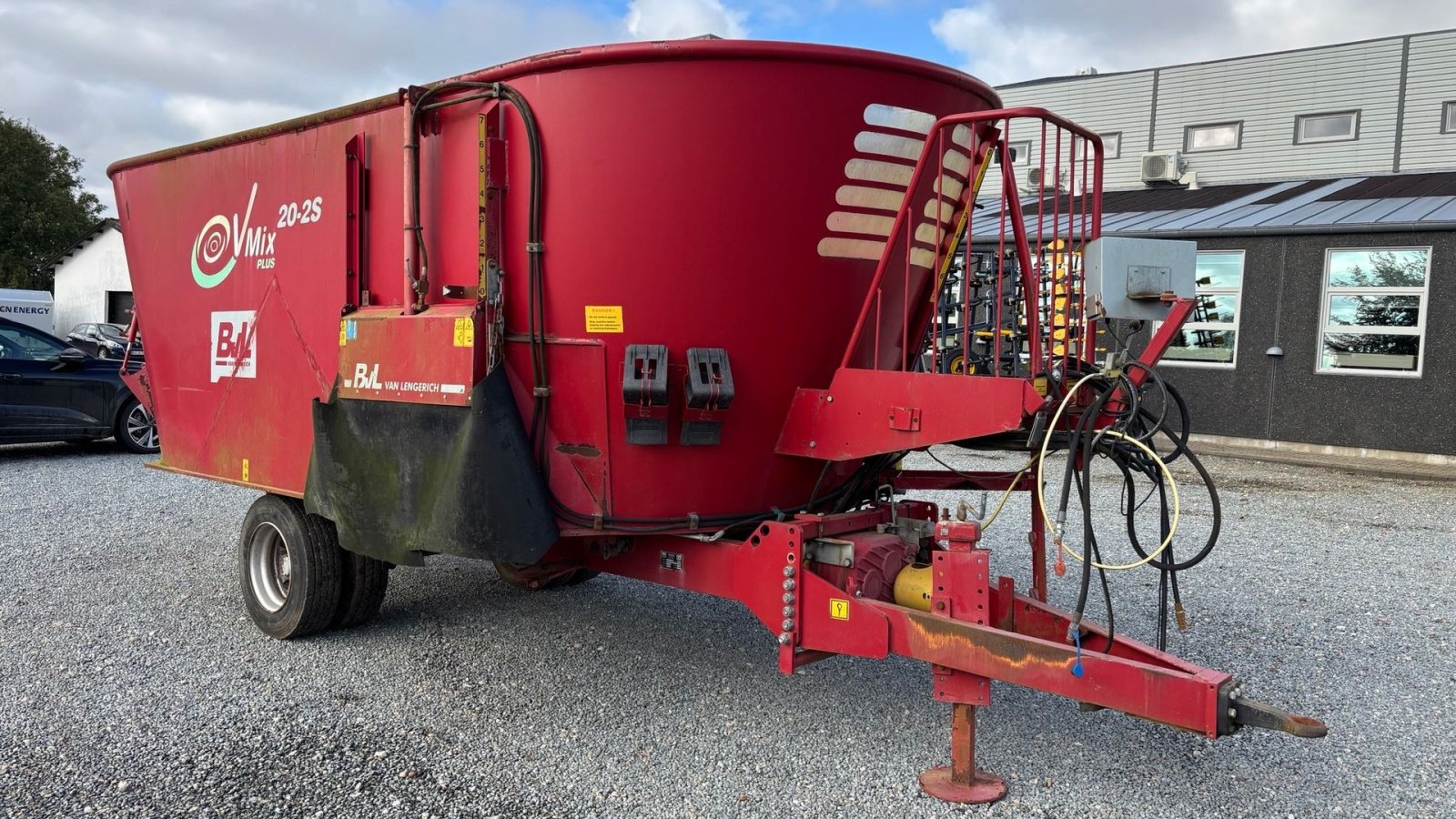 Futterverteilwagen des Typs BVL V-Mix 20-2S, Gebrauchtmaschine in Gram (Bild 3)