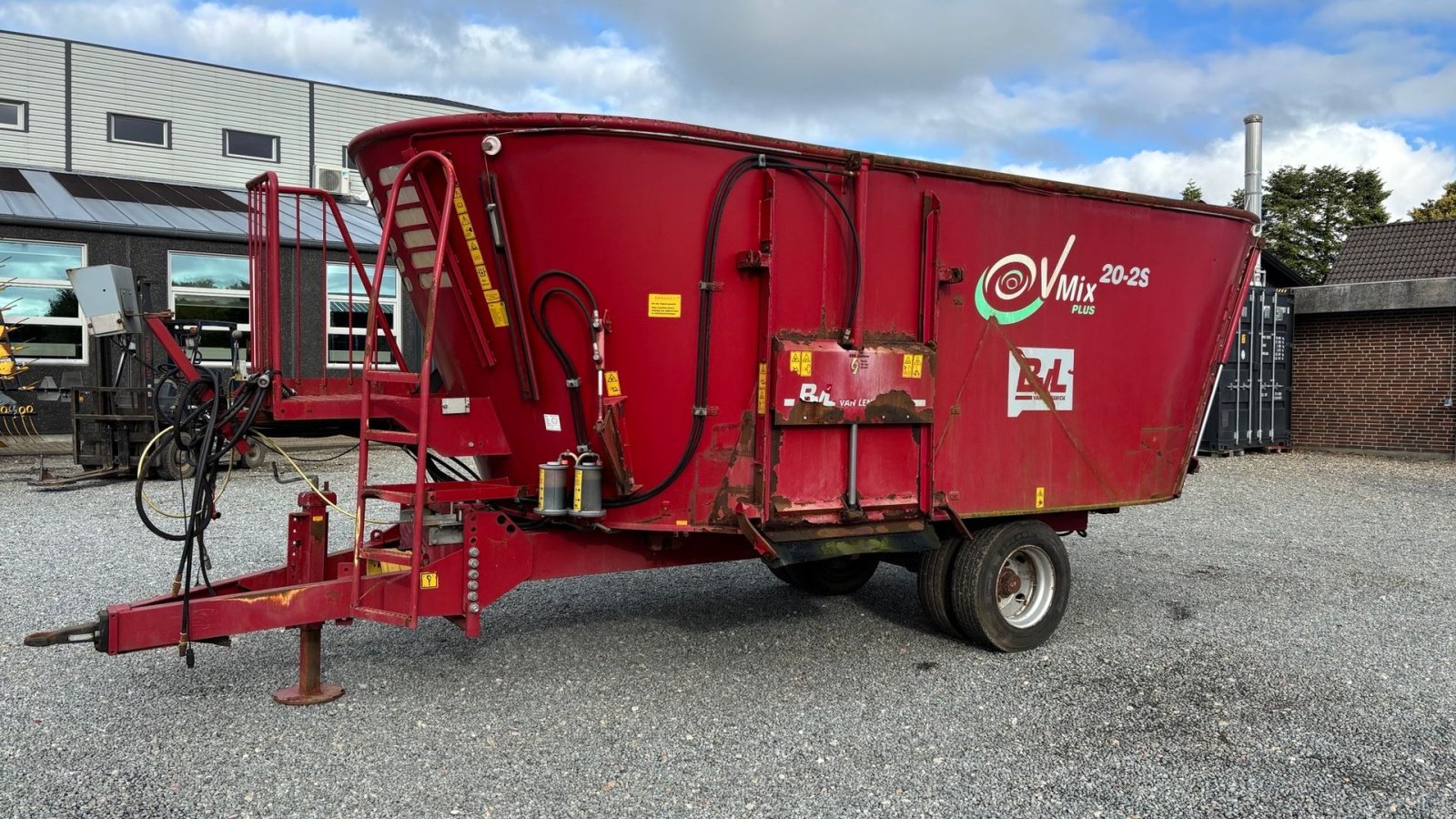 Futterverteilwagen des Typs BVL V-Mix 20-2S, Gebrauchtmaschine in Gram (Bild 10)