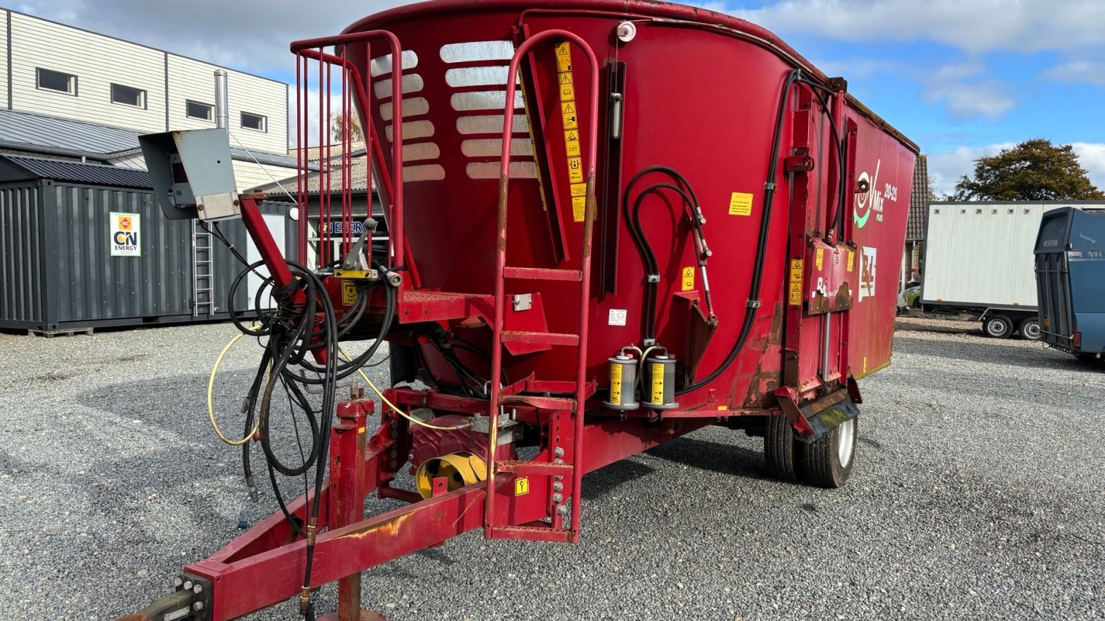 Futterverteilwagen des Typs BVL V-Mix 20-2S, Gebrauchtmaschine in Gram (Bild 11)