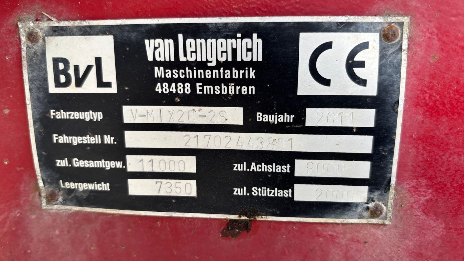 Futterverteilwagen des Typs BVL V-Mix 20-2S, Gebrauchtmaschine in Gram (Bild 18)