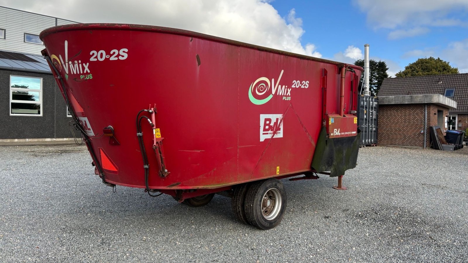 Futterverteilwagen des Typs BVL V-Mix 20-2S, Gebrauchtmaschine in Gram (Bild 4)