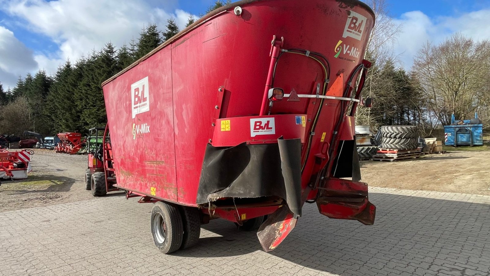 Futterverteilwagen Türe ait BVL V-Mix 24-2S, Gebrauchtmaschine içinde Nimtofte (resim 4)