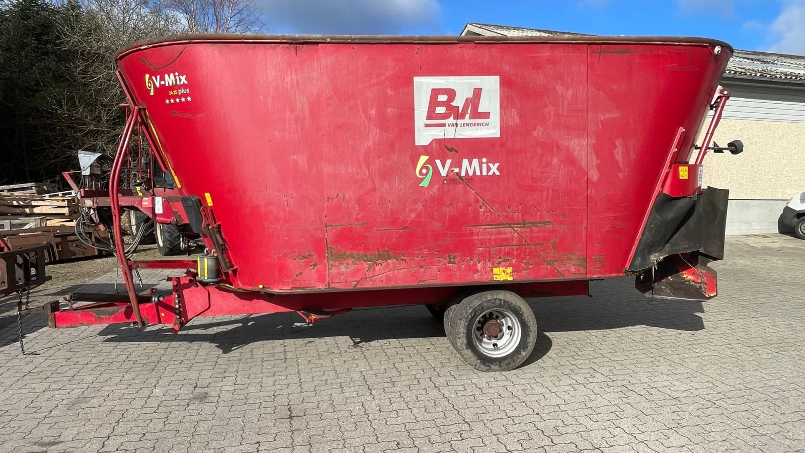 Futterverteilwagen Türe ait BVL V-Mix 24-2S, Gebrauchtmaschine içinde Nimtofte (resim 5)
