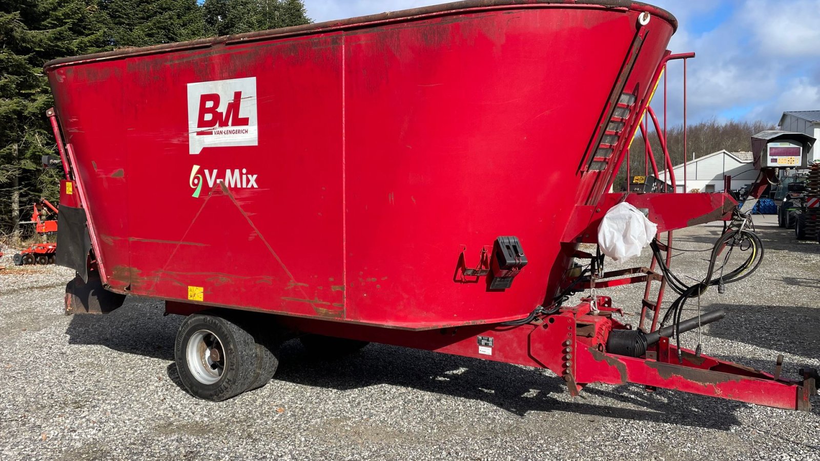 Futterverteilwagen Türe ait BVL V-Mix 24-2S, Gebrauchtmaschine içinde Nimtofte (resim 1)