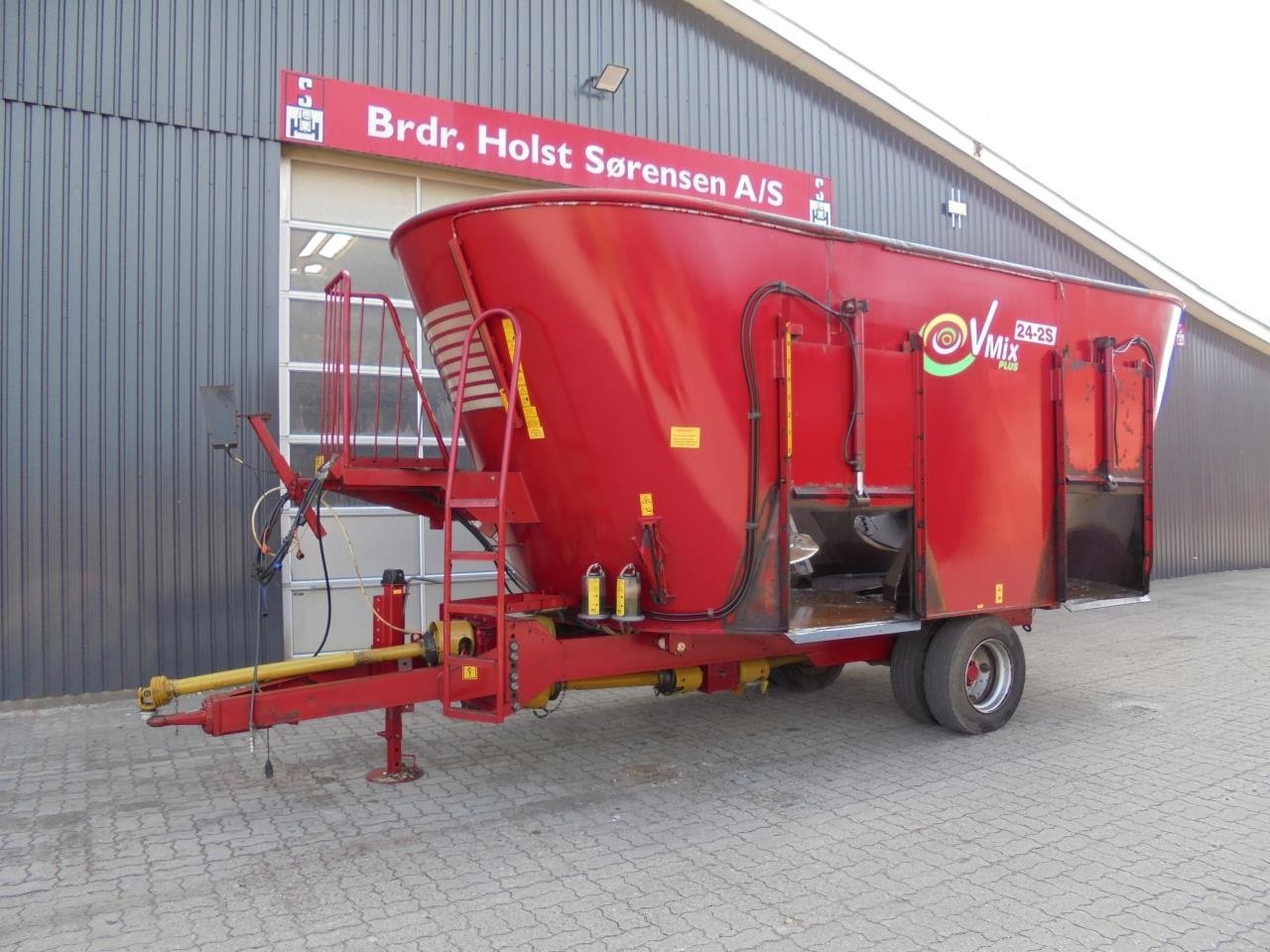 Futterverteilwagen of the type BVL V-MIX 24-2S, Gebrauchtmaschine in Ribe (Picture 9)