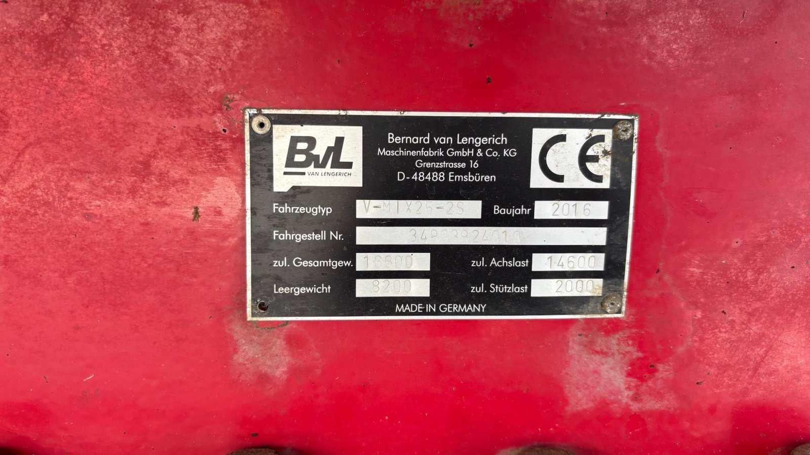 Futterverteilwagen a típus BVL V-MIX 25-S2 Klar til lev., Gebrauchtmaschine ekkor: Gram (Kép 20)