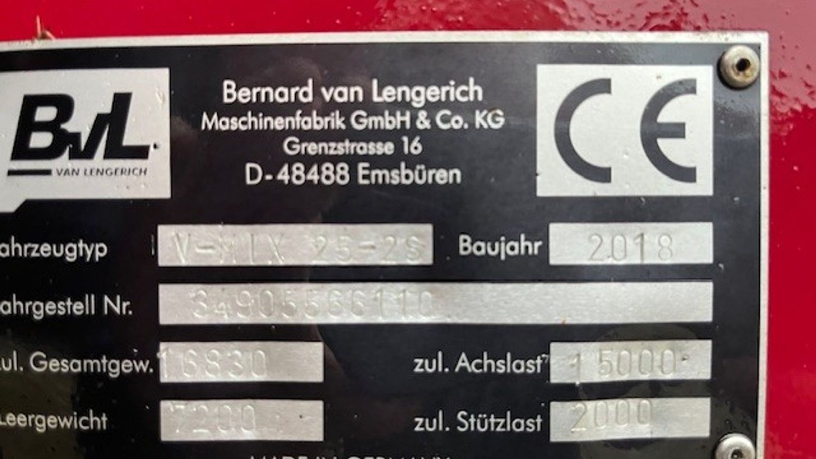 Futterverteilwagen tip BVL V-MIX 25-S2, Gebrauchtmaschine in Skærbæk (Poză 10)