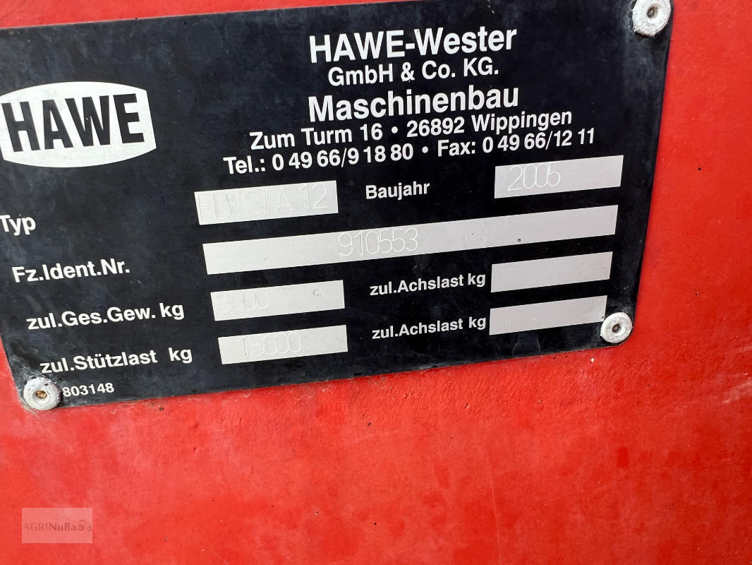 Futterverteilwagen tipa Hawe FDW-STA 12, Gebrauchtmaschine u Prenzlau (Slika 18)