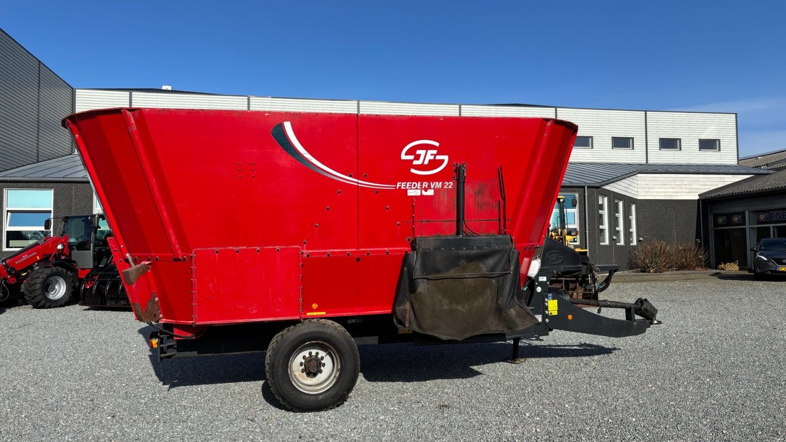 Futterverteilwagen typu JF VM 22, Gebrauchtmaschine v Gram (Obrázok 2)